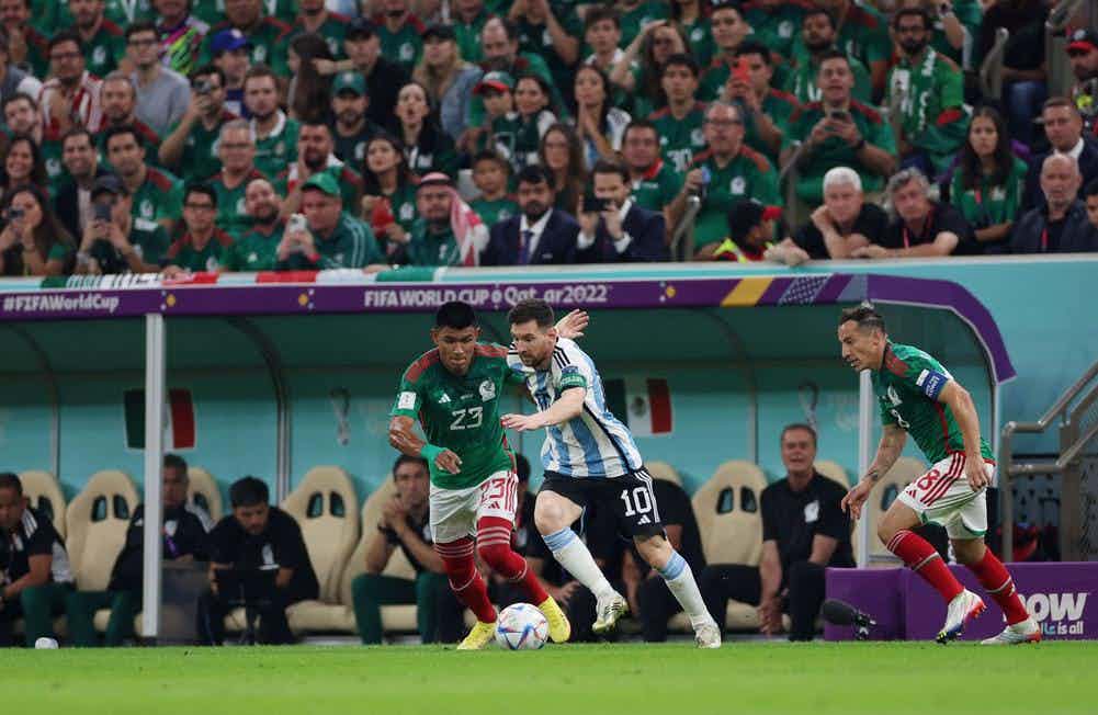 مباراة الأرجنتين والمكسيك الأكثر حضورا بتاريخ المونديال بـ88 ألفا